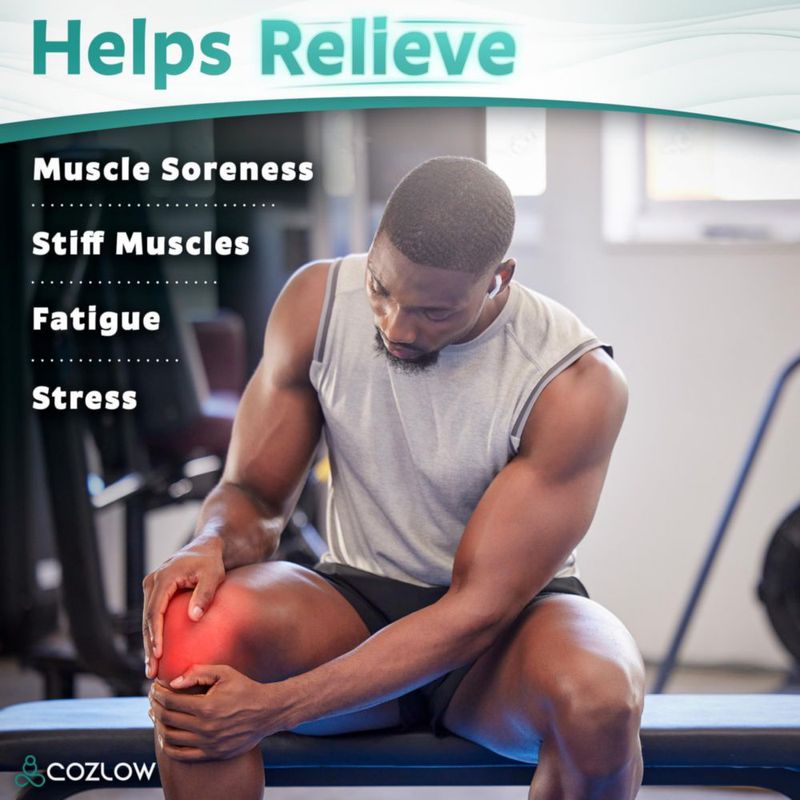Bola de Masaje COZLOW - Rodillo Muscular para Puntos Gatillo