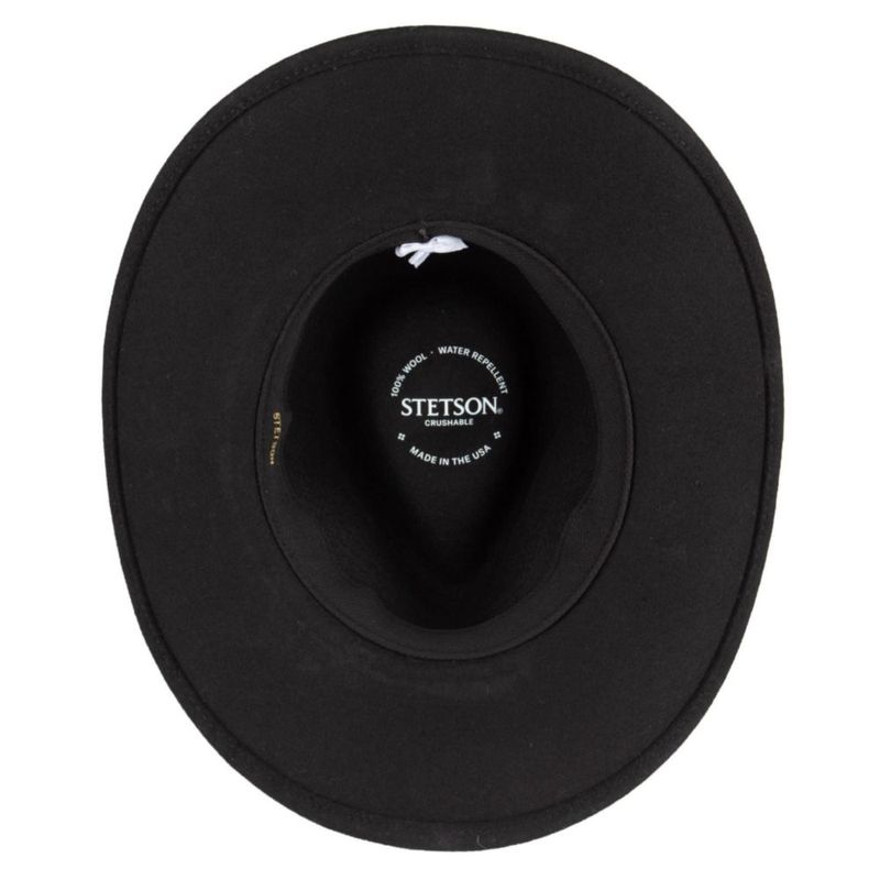 Sombrero Stetson Gallatin negro talla M (SWMOGL)