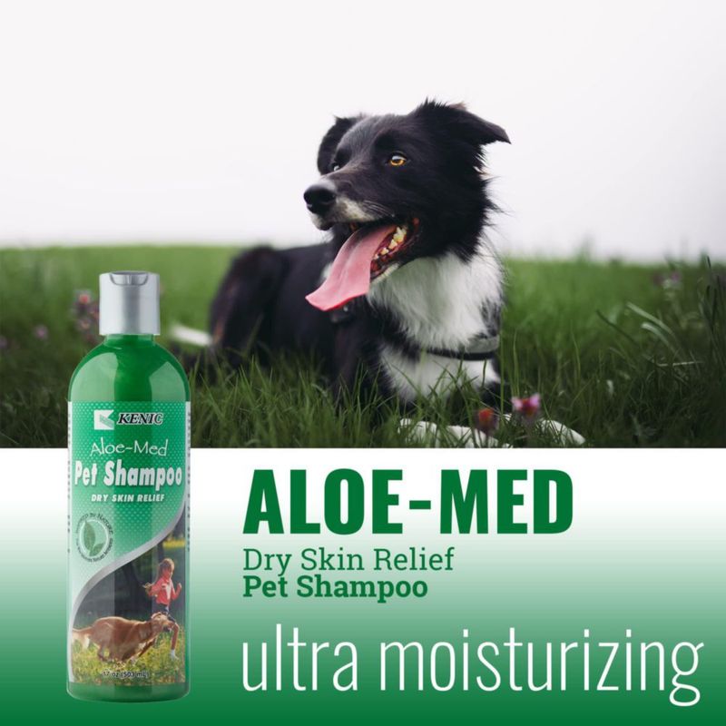 Champú para mascotas Kenic 503 ml Aloe‑Med Rico en Hidratación