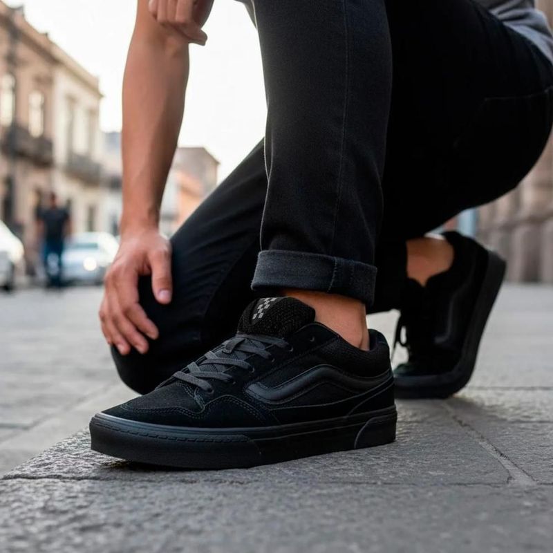 Tenis Vans Caldrone Negro para Hombre VN000CXZBKA