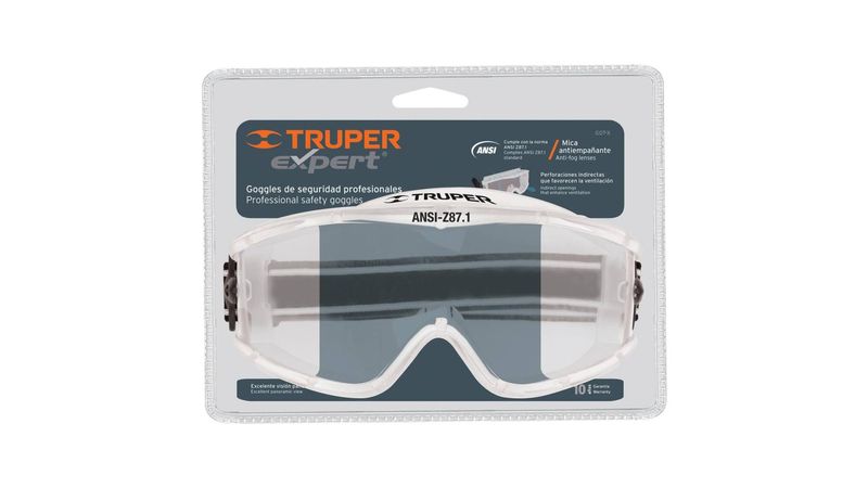 Goggles De Seguridad Profesionales Truper Elektra tienda en