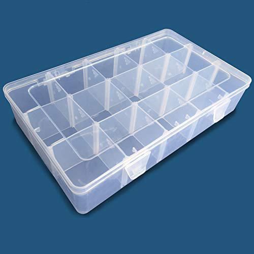 Caja de Almacenamiento BeatBasic 27 × 17 × 6 cm con 15 Compartimentos