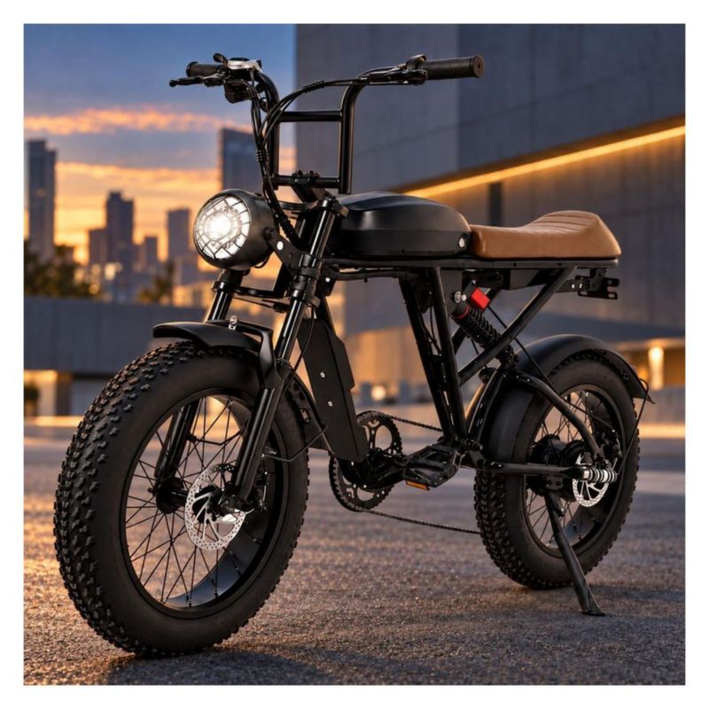 Bicicleta Electrica Montana CENTURFIT Motor 1500W Velocidad 48 kmh Autonomia 30 Km E Bike para Adultos Movilidad Urbana Terreno Todo Camino