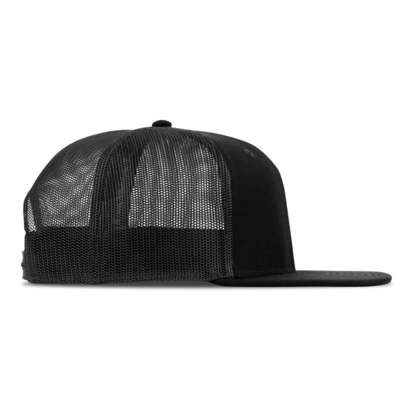 Gorra estilo camionero Branded Bills Vintage Old Glory negra