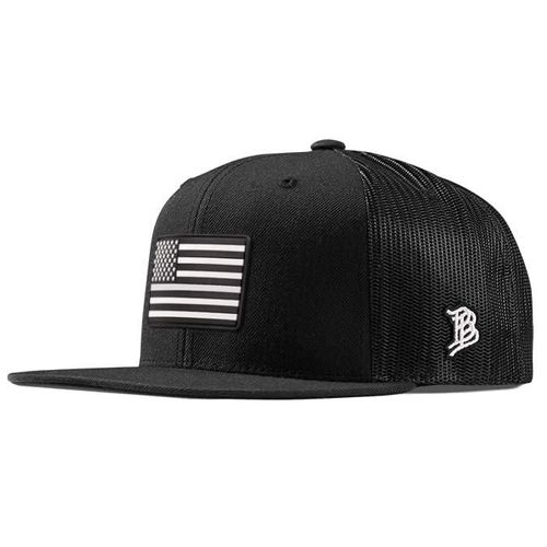 Gorra estilo camionero Branded Bills Vintage Old Glory negra