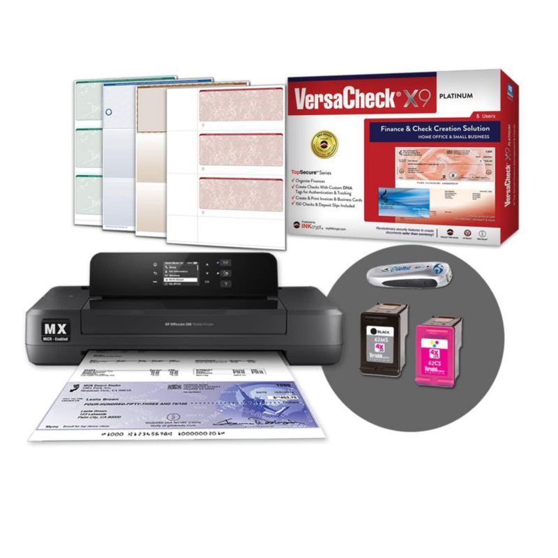 Impresora VersaCheck HP Officejet 200 MXE Inalámbrica
