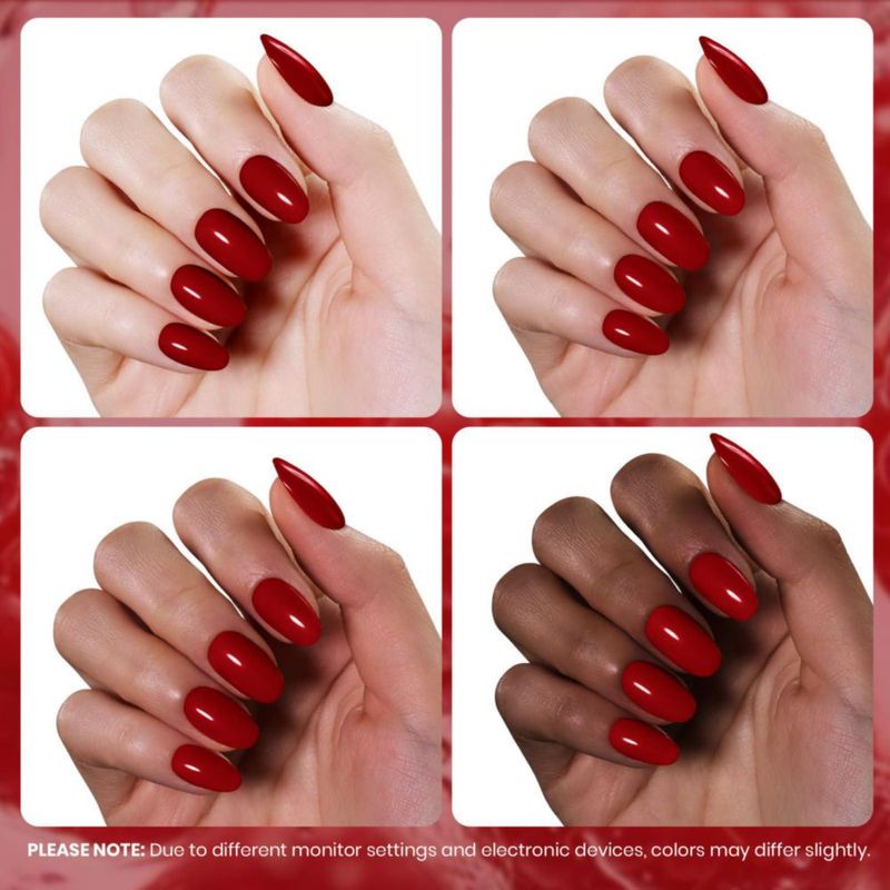 Esmalte de gel beetles 15 ml Burgundy Berry Naughty