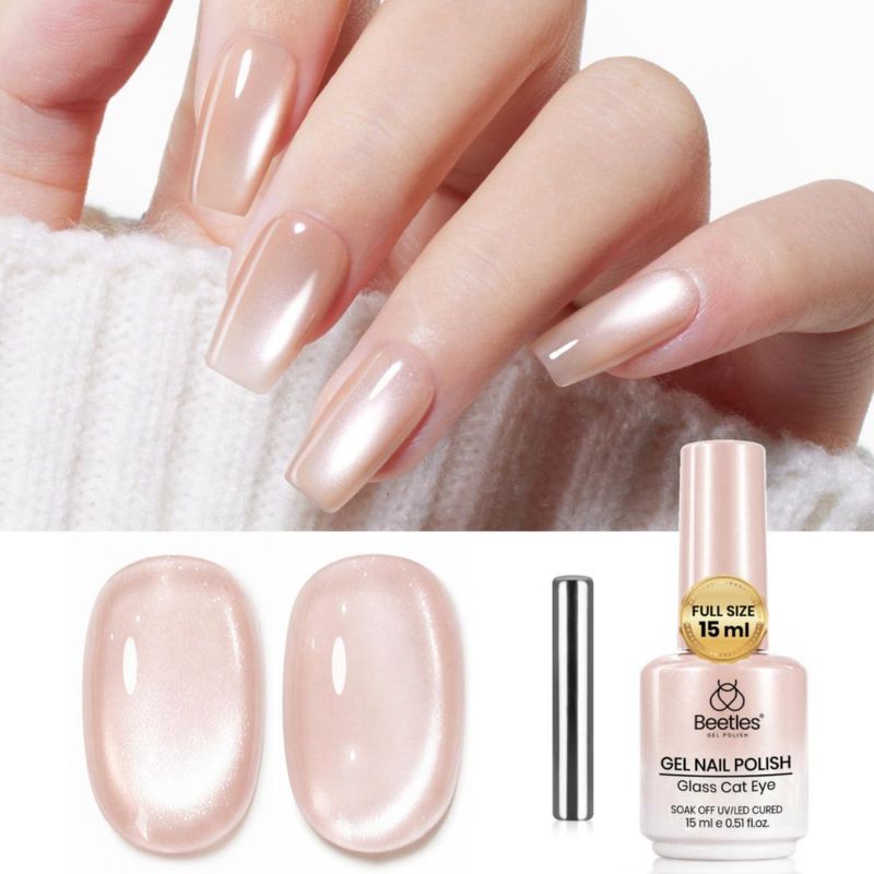 Esmalte de uñas beetles Gel Polish 15 ml cat eye con brillo