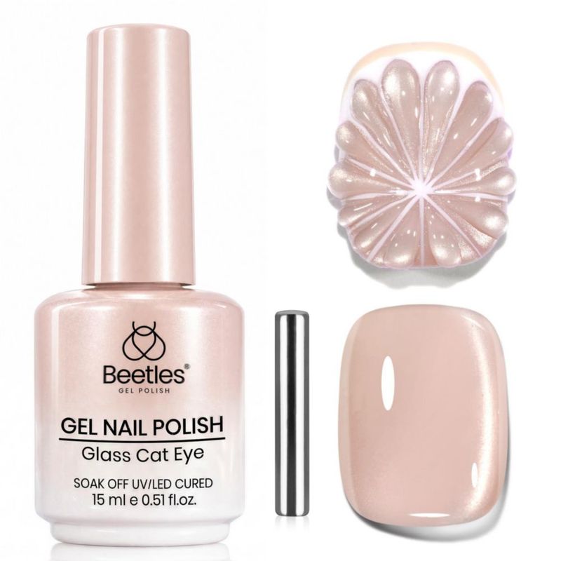 Esmalte de uñas beetles Gel Polish 15 ml cat eye con brillo