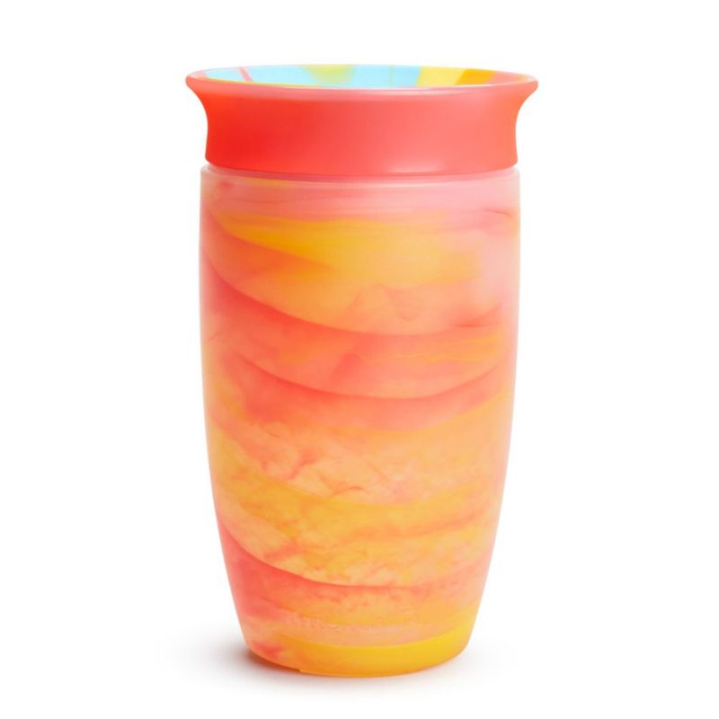 Vaso sin boquilla Munchkin 283 ml Tropical Swirl Naranja