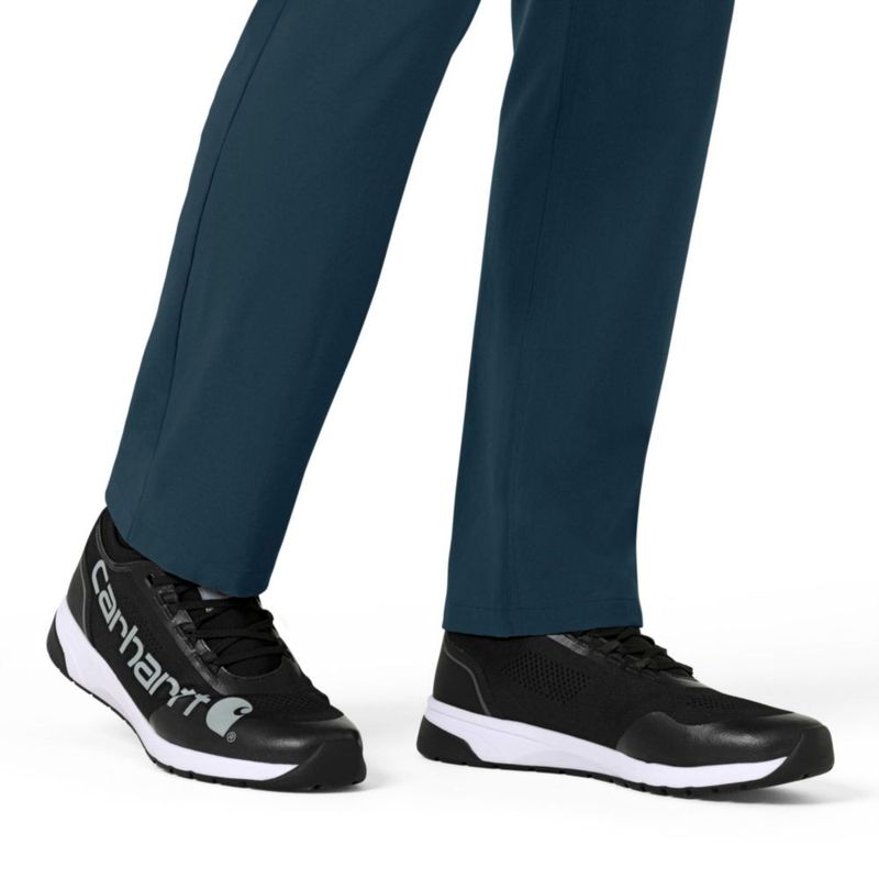 Pantalón de uniforme médico Carhartt de pierna recta color azul marino - Talla M