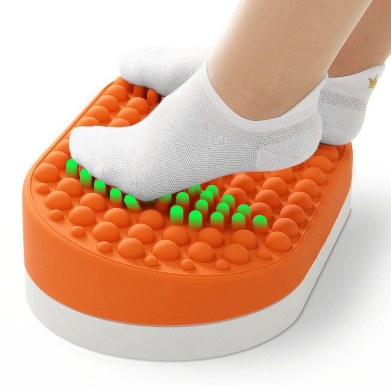 Reposapiés DIKDOC de Silicona Antifatiga Naranja