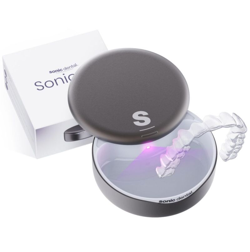 Estuche Sonic Dental USB‑C con batería de 2 meses para alineadores y retenedores