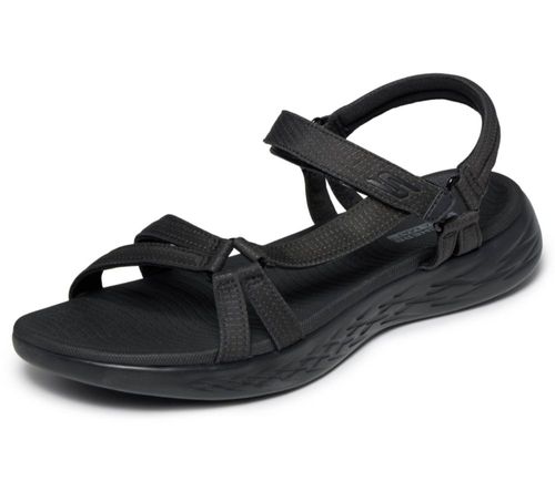 Sandalia Skechers On-The-Go 600-Brillancy Negra Talla 7 Ancha