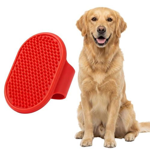 Cepillo de goma antideslizante para mascotas con silicona suave – Pets&Goods