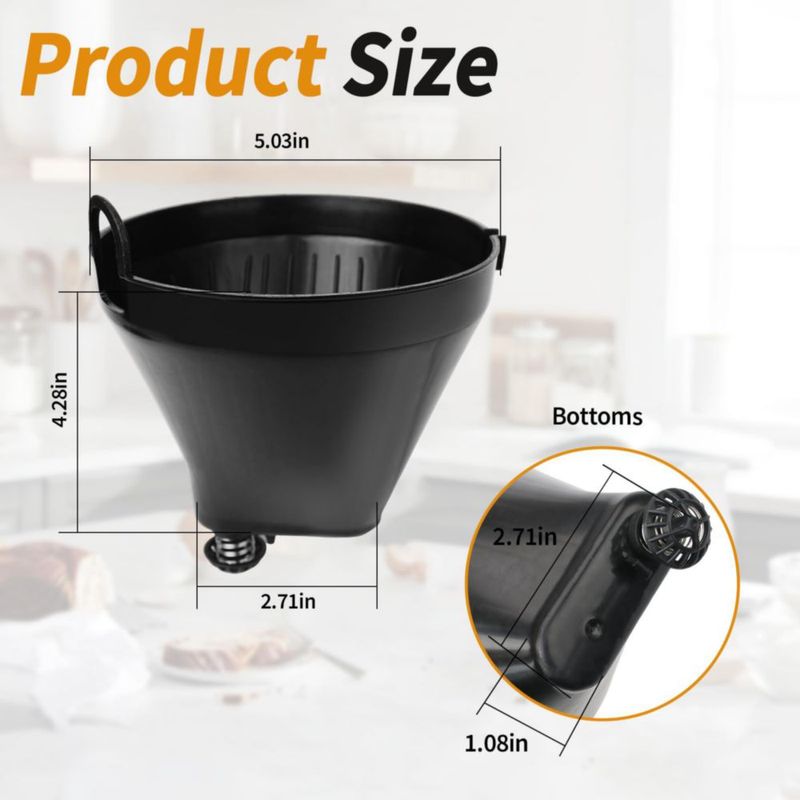 Filtro de Café ChangTa DCC-1200FB Compatible con Cuisinart