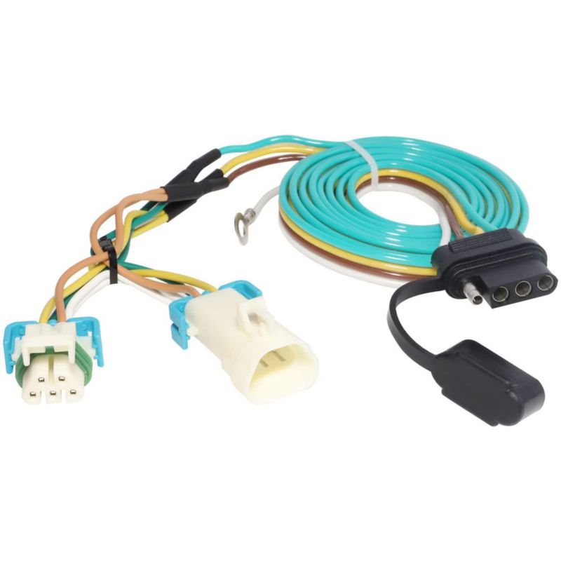 Arnés de cableado plano de 4 vías MECMO para Chevy S-10 / Sonoma