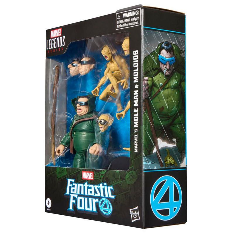Figura de acción Marvel: Pack múltiple de Mole Man y Moloides