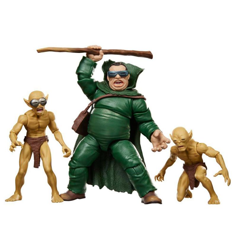 Figura de acción Marvel: Pack múltiple de Mole Man y Moloides