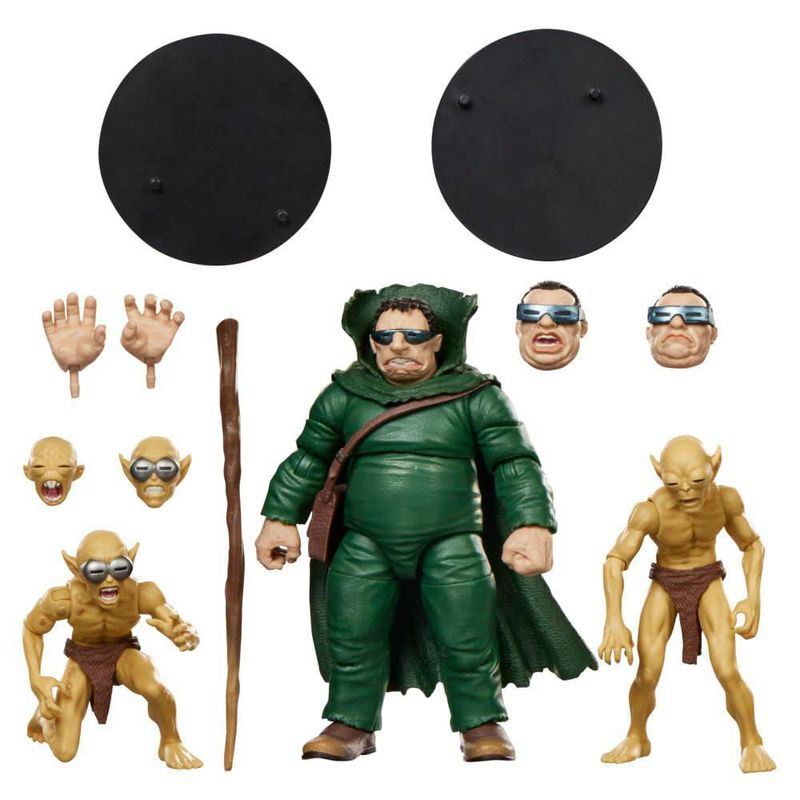Figura de acción Marvel: Pack múltiple de Mole Man y Moloides