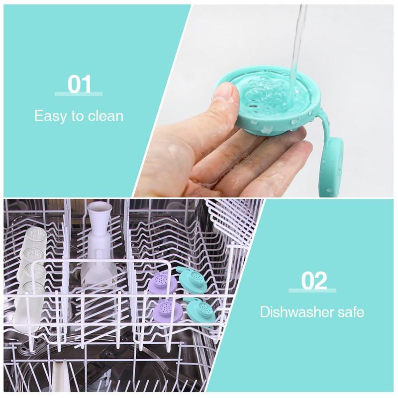 Set de Salero y Pimentero SOPHICO 90 ml/130 ml con Tapa de Silicona