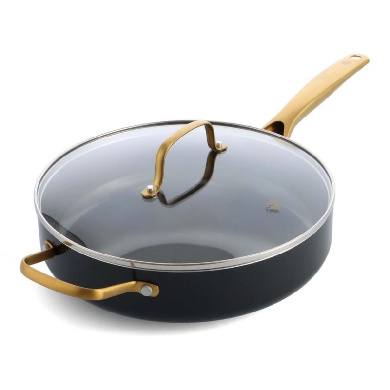 Sartén Sauté Blue Diamond 47 L Negro con Tapa