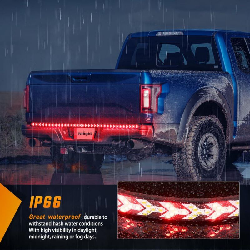 Tira de luz de cola Nilight 150 cm 540 LED con flecha