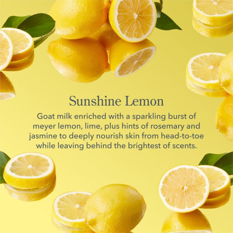 Set de Cuidado Corporal Beekman 1802 Sunshine Lemon de 3 Piezas
