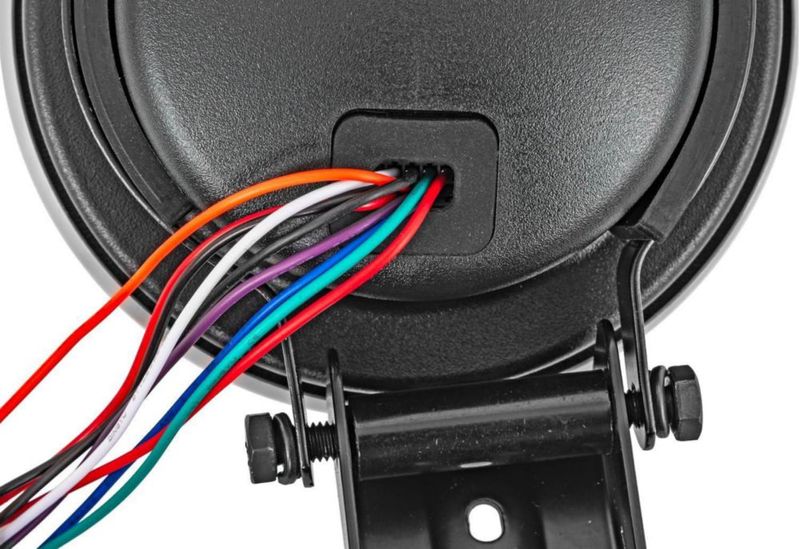 Taquímetro JEGS 13 cm 0‑10 000 RPM con luz de cambio