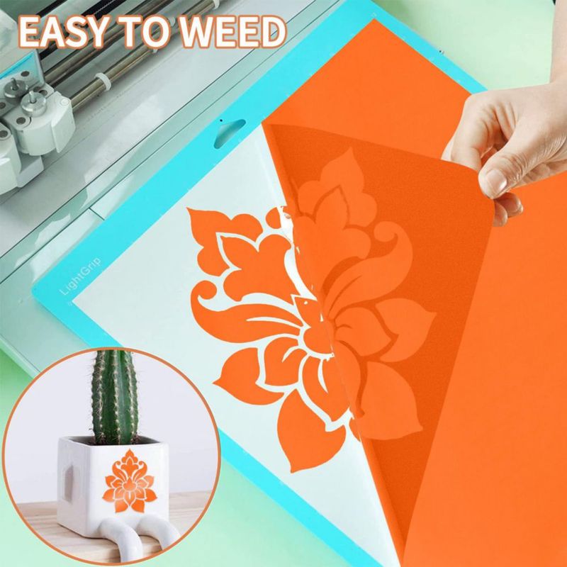 Rollo de vinilo mate naranja 30 cm x 3 m – Prime Vinyl
