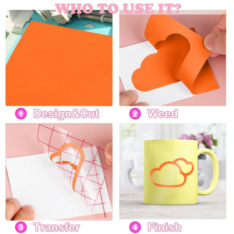 Rollo de vinilo mate naranja 30 cm x 3 m – Prime Vinyl