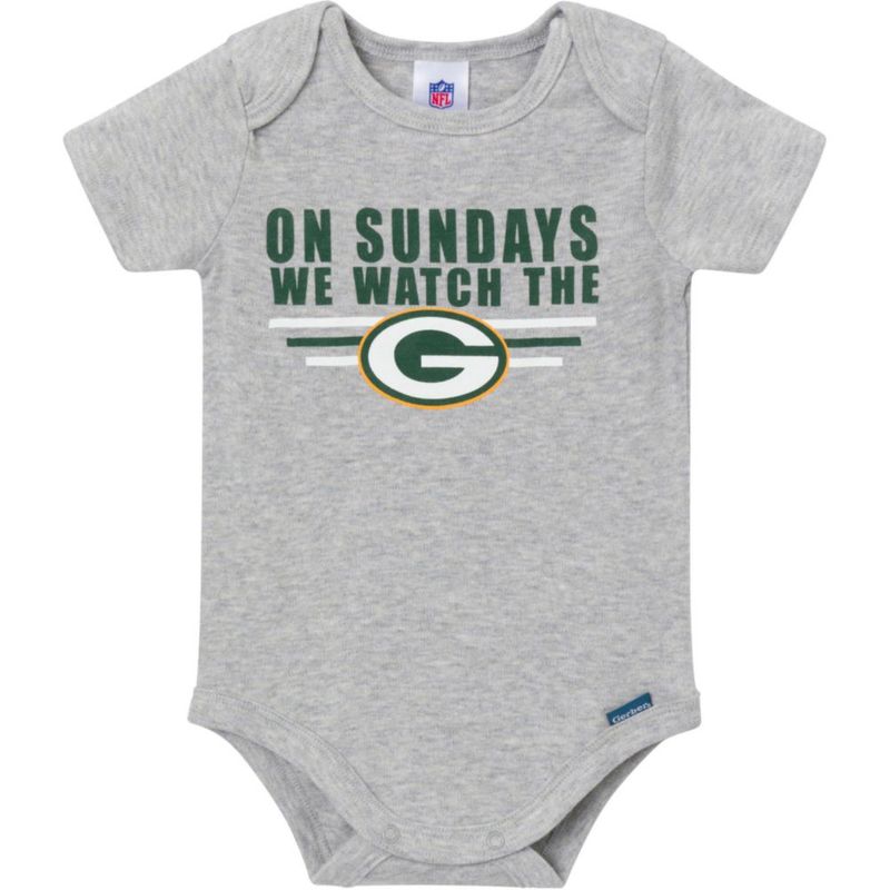 Leotardo Gerber para Bebé Niño NFL Pack de 3 - 6 meses