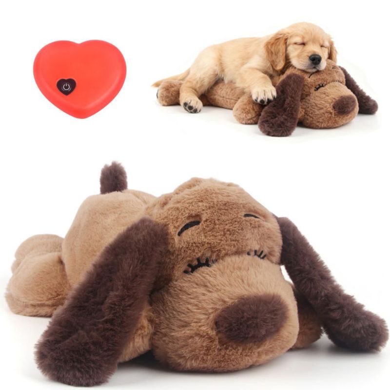 Juguete de peluche para cachorro BEVERLYSHARK 39 cm con latido calmante