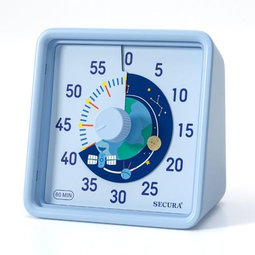 Temporizador visual Secura de 60 minutos para niños y aulas