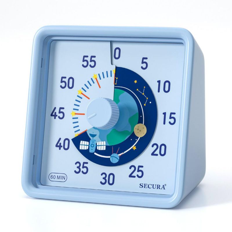 Temporizador visual Secura de 60 minutos para niños y aulas