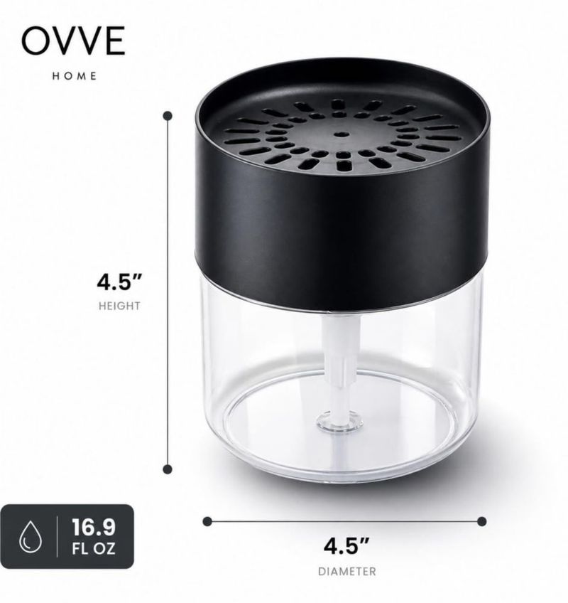 Dispensador de jabón OVVE HOME compatible con Scrub Daddy