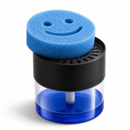 Dispensador de jabón OVVE HOME compatible con Scrub Daddy
