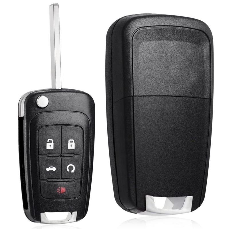 Control remoto CAUORMOTE para Chevy Buick y GMC – 5 botones – Pack de 2