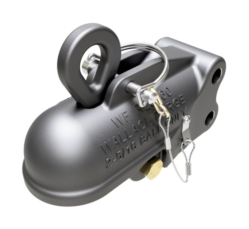 Acoplador Wallace Forge 2 5/16" 20000 lb GTW (9072 kg) Fabricado en EE. UU.