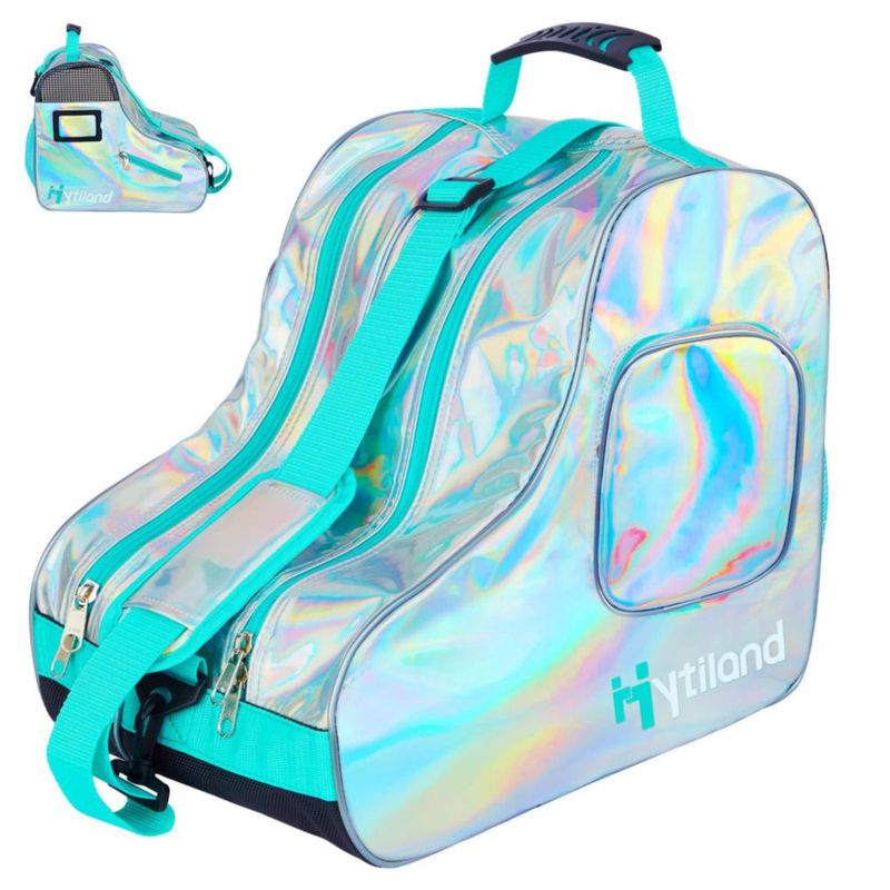 Bolsa de Patinaje Hytiland Amplia Holográfica para Mujer y Juvenil