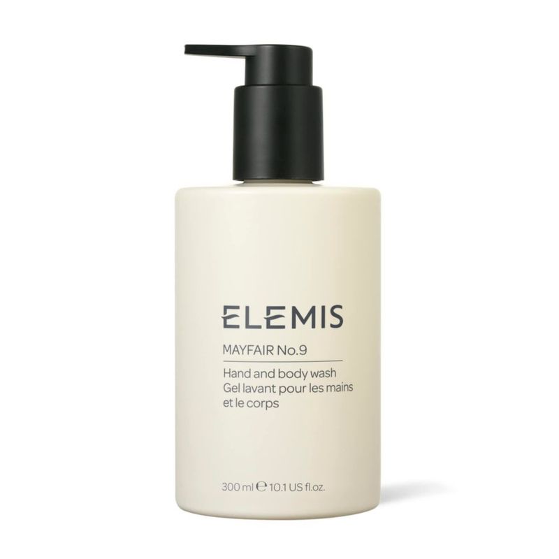 Gel de baño para manos y cuerpo ELEMIS Mayfair No.9 botella recargable de 300 ml