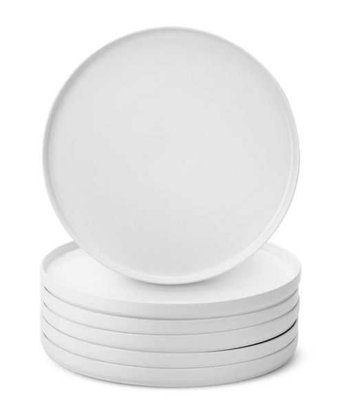 Platos de postre Brew To A Tea 21 cm (paquete de 6) porcelana