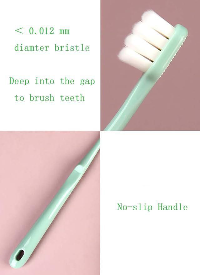 Cepillo de dientes newrichbee 19 × 15 × 2 cm pack de 4 cerdas suaves