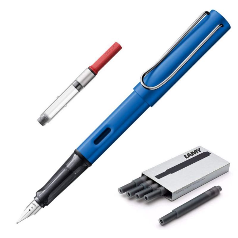 Pluma Boxiti Lamy AL-Star Azul Océano Punta Mediana