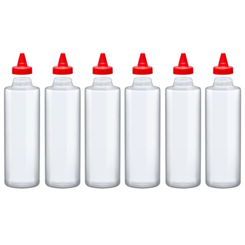 Botellas Amazing Abby 680 ml de plástico pack de 6 sin BPA