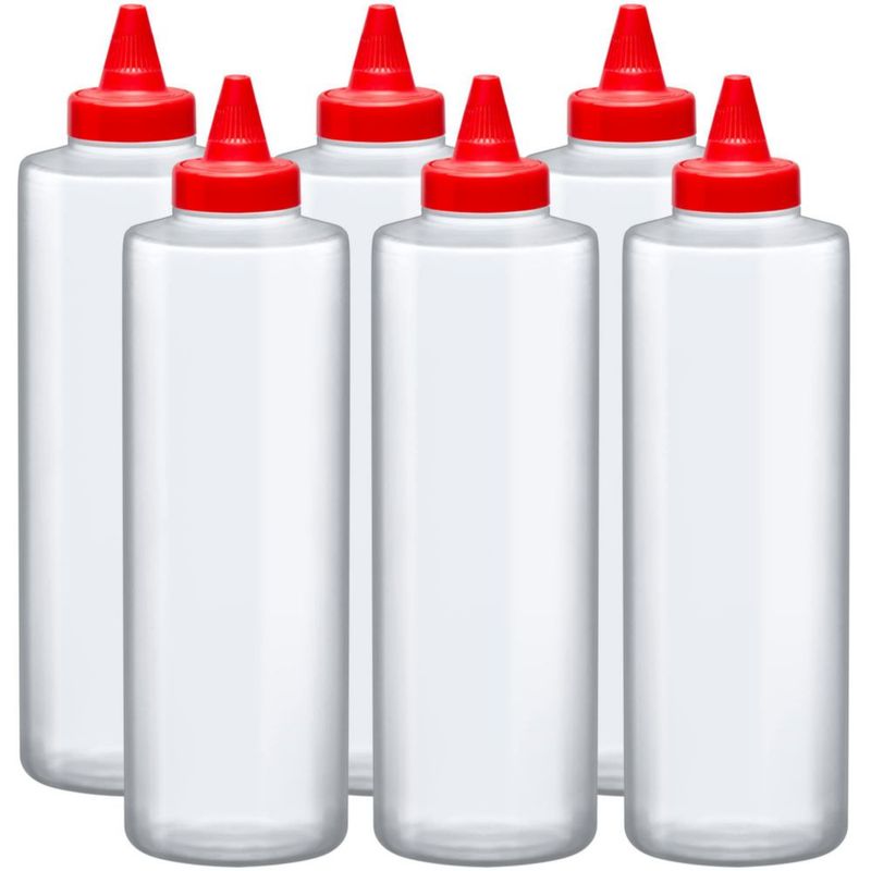 Botellas Amazing Abby 680 ml de plástico pack de 6 sin BPA