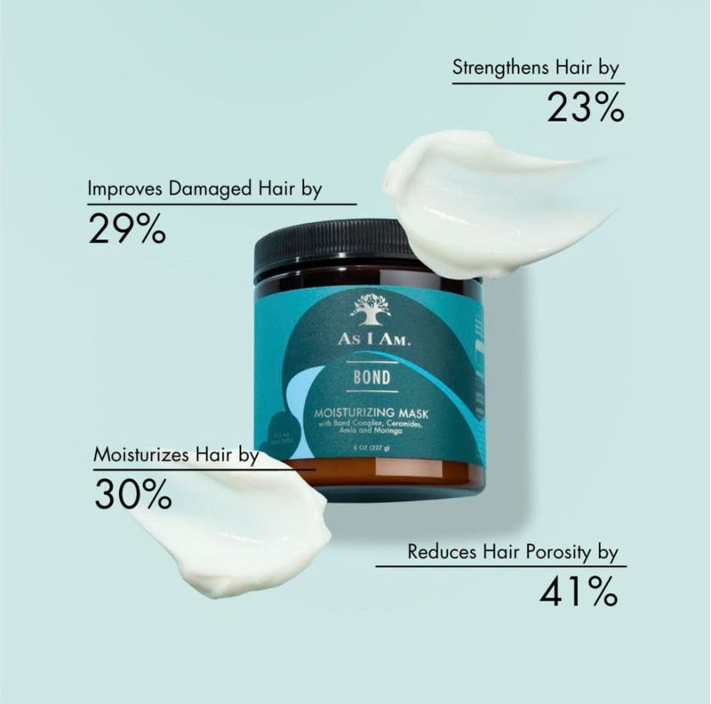 Mascarilla Capilar As I Am Bond Repair 227 ml