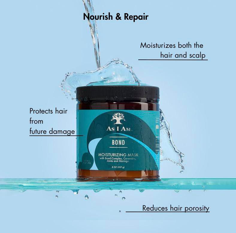 Mascarilla Capilar As I Am Bond Repair 227 ml