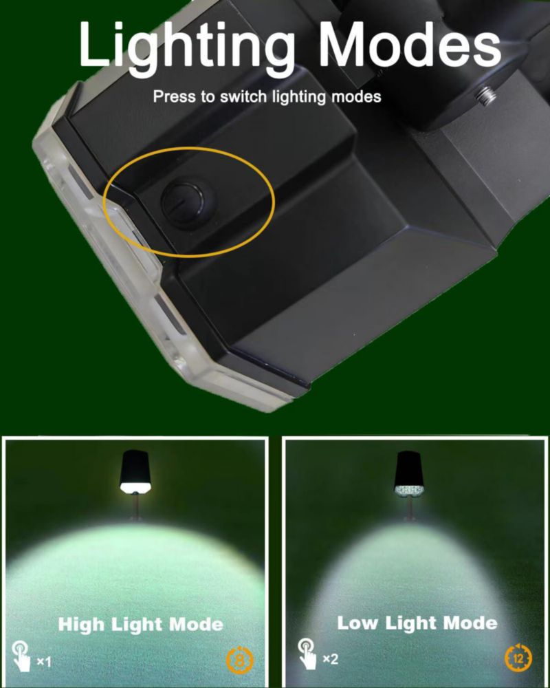 Focos Solares POLIGHTY Pack de 6 Impermeables LED