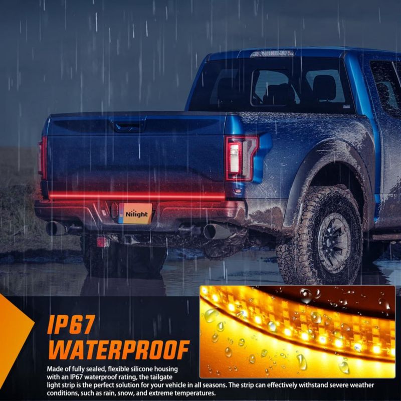 Luz de Cola Nilight 150 cm 648 LED Impermeable